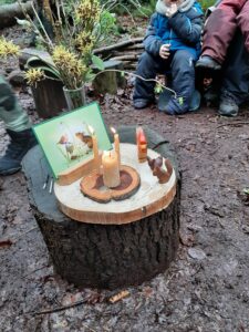 Geburtstagsfeier im Woldwald